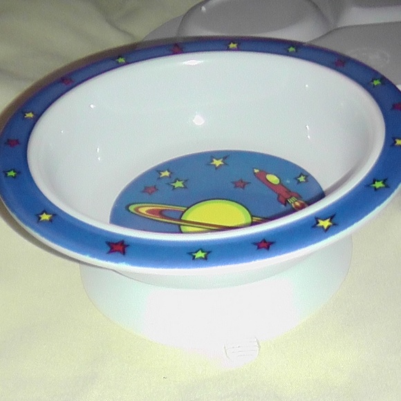 Vintage Rare Celestial 3 Pc Platter Bowl Cup Set - Picture 7 of 7